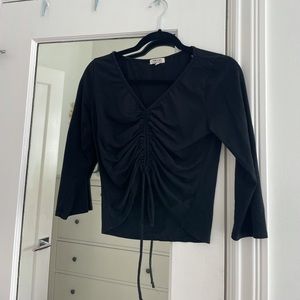 Black synched top size Medium